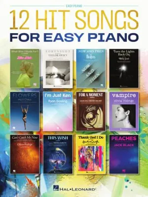 12 Hit Songs for Easy Piano (Easy Piano)