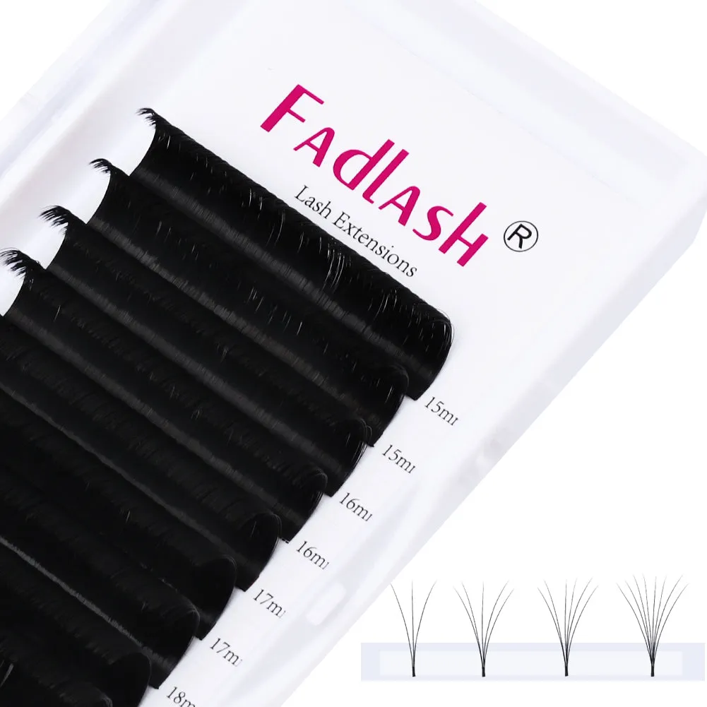 15-20mm Mix Length Easy Fan Volume Lash  Extensions