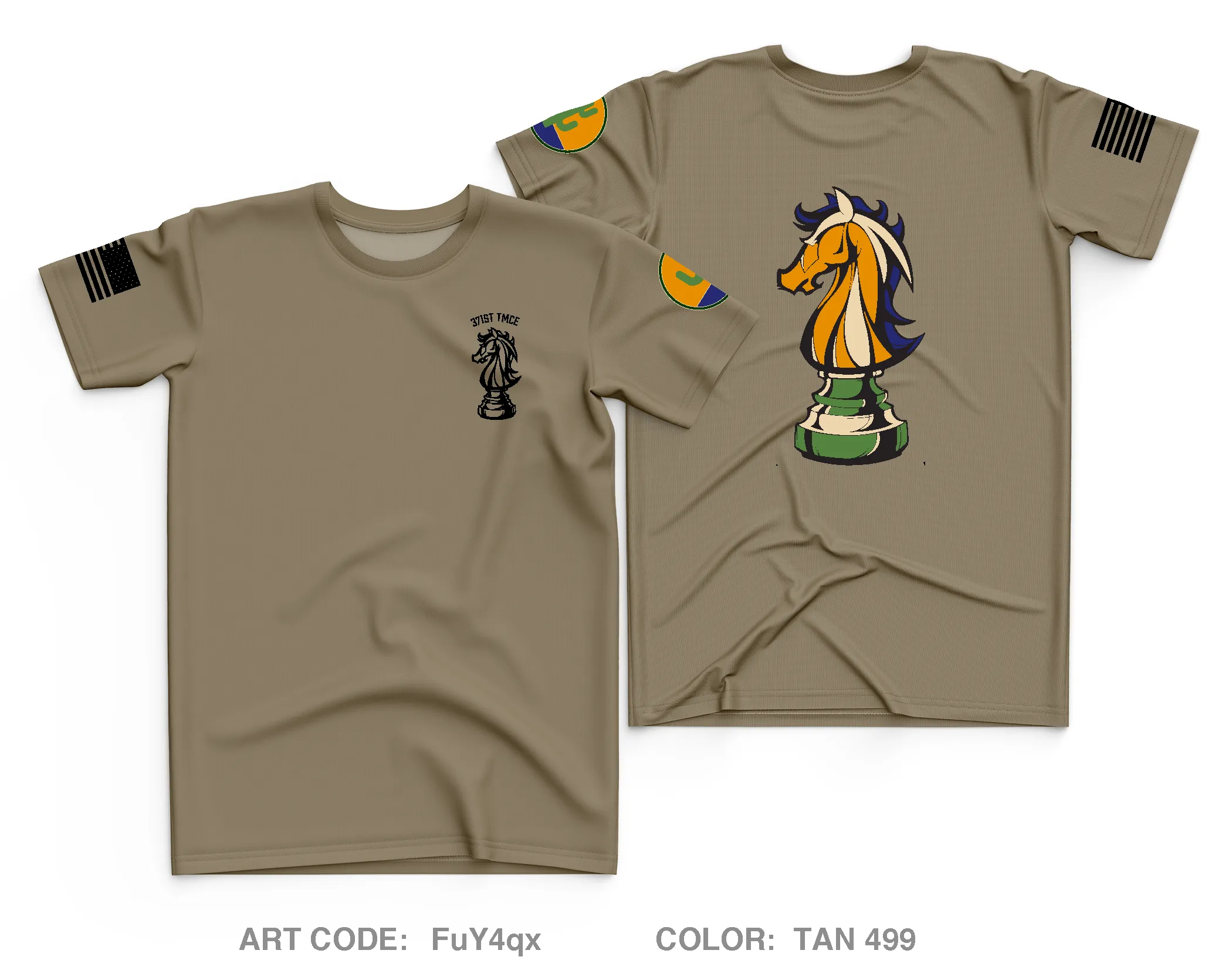 371st TMCE Core Men's SS Performance Tee - FuY4qx