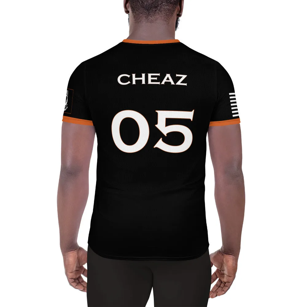 390 COS Men's Athletic Volleyball Shirt - Cheaz