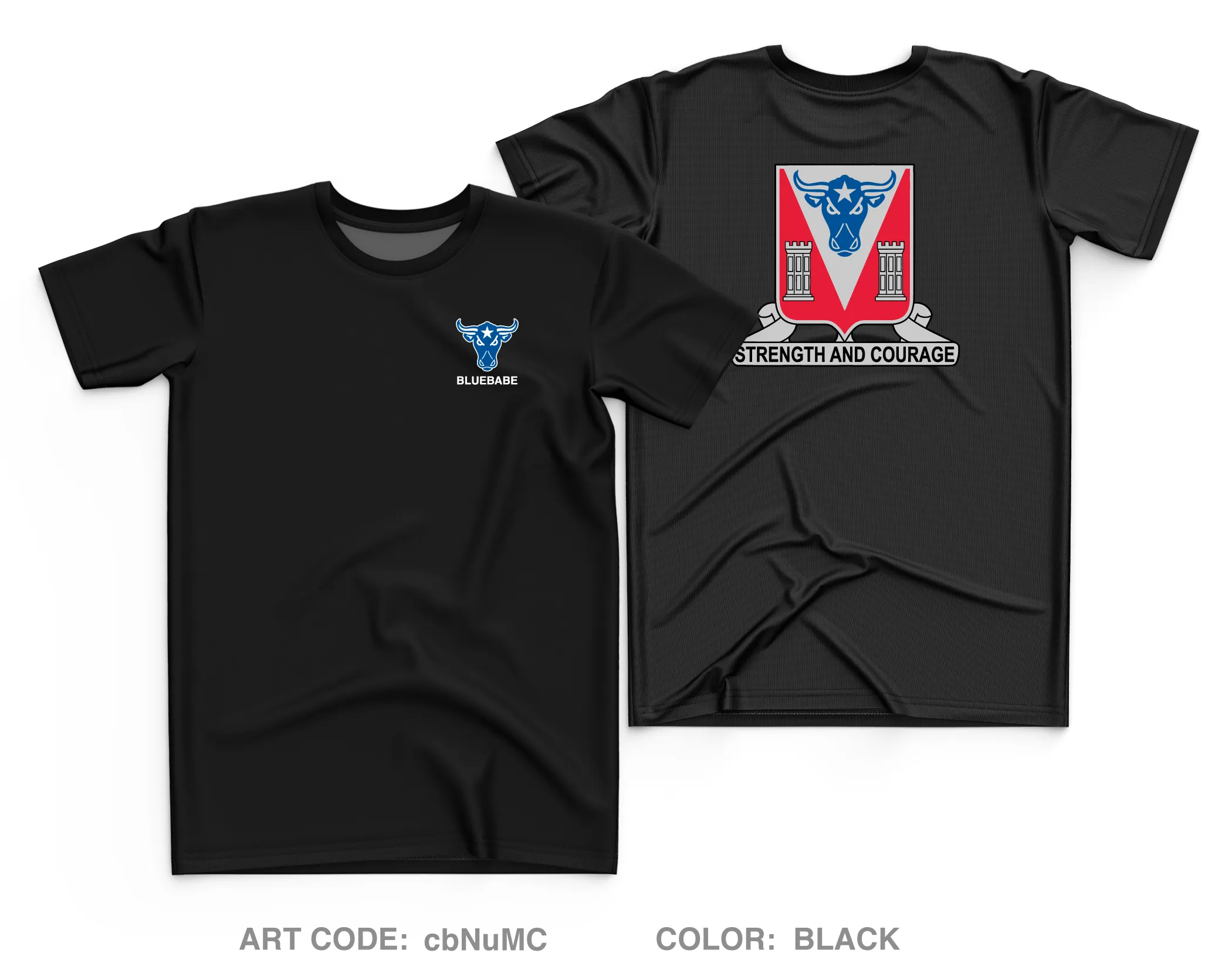 82 BEB, 2ABCT, 1ID FundRaising Collection Core Men's SS Performance Tee - cbNuMC