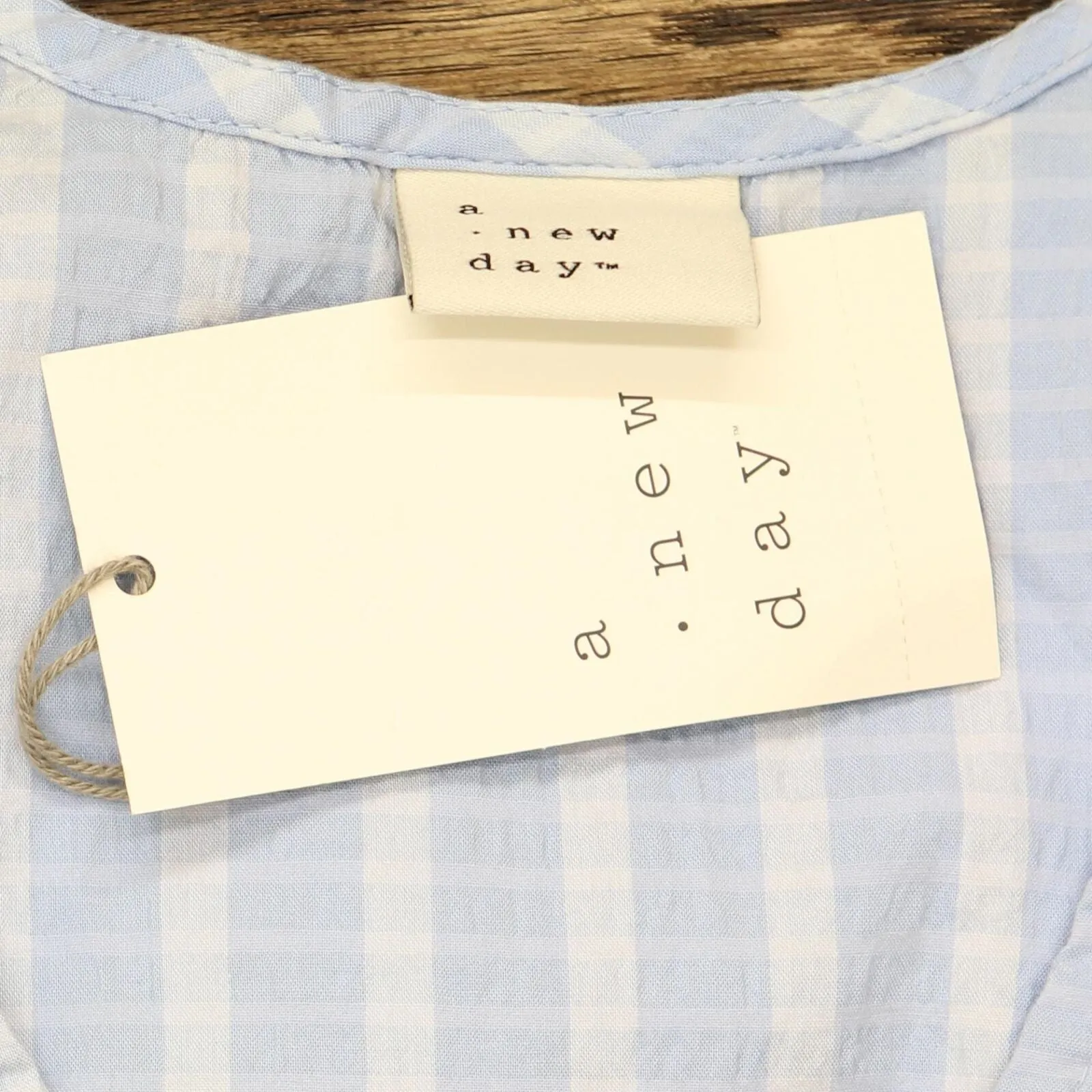 A New Day Women's Puff Short Sleeve Dress