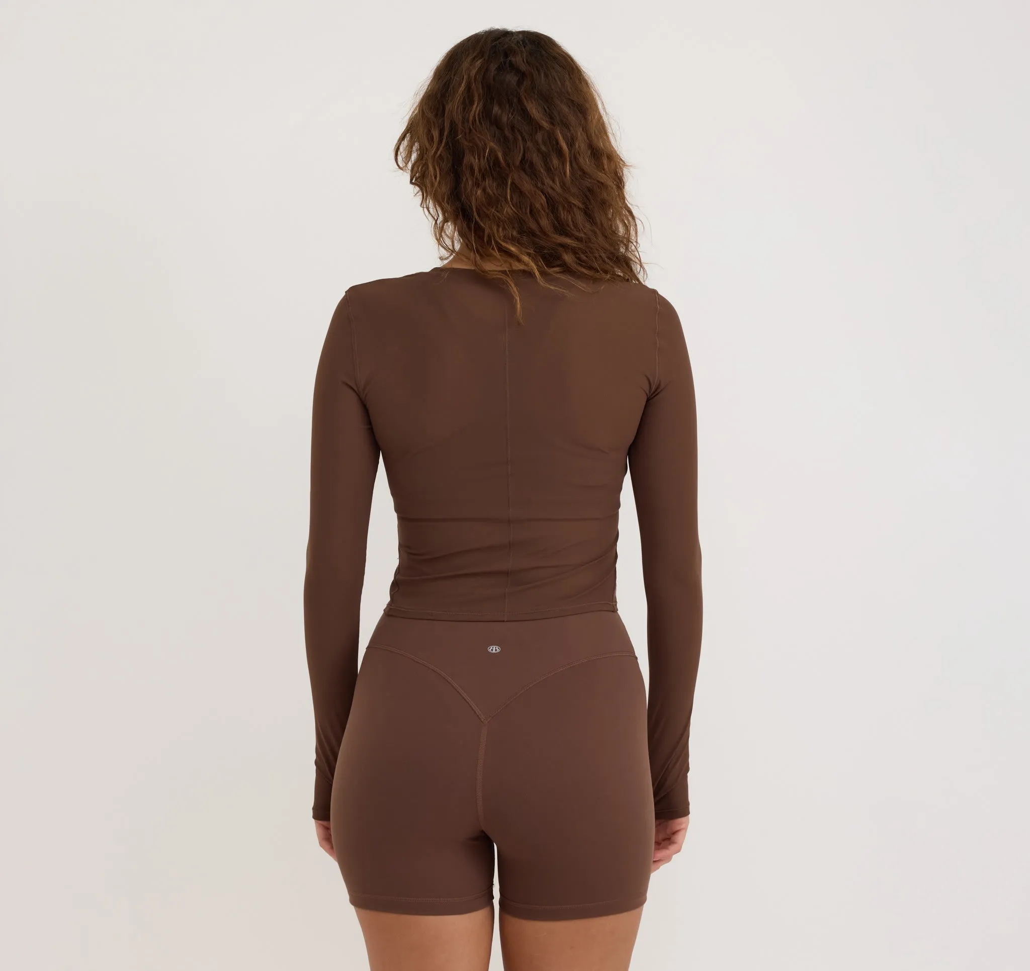 Active Mesh Long  Sleeve Tee
