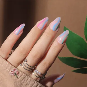 Almond Summer Multicolor Lines