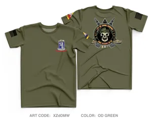 Anger Co, 1-77 AR - Unit Gear Core Men's SS Performance Tee - XZdDMW