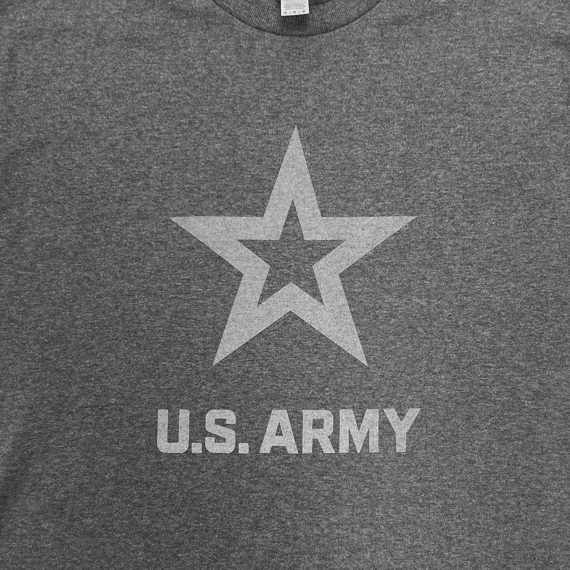 Army Reflective Logo T-Shirt (Charcoal)