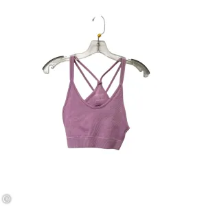 Athletic Bra By Free People In Purple, Size: Xs