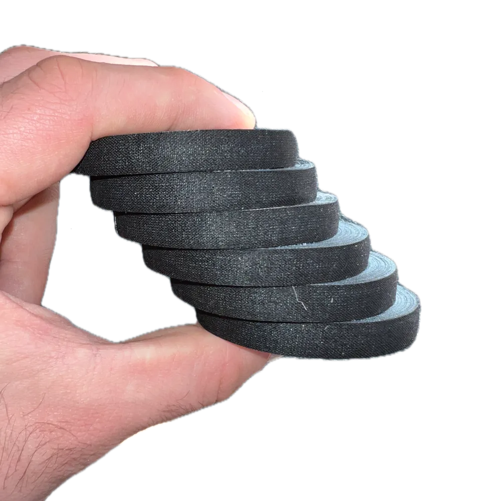 Athletic Finger Tape Refill - 9 mm x 10 m - Black