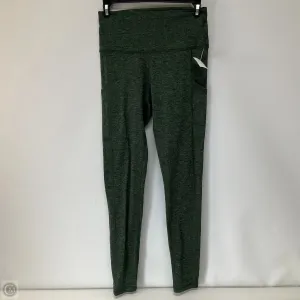 Athletic Leggings By Aerie In Green, Size: M