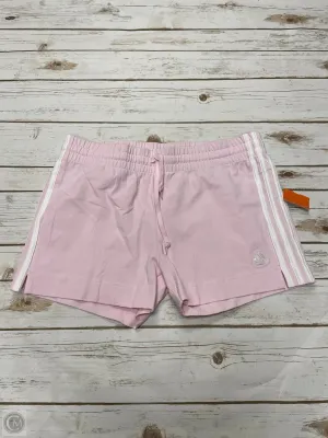 Athletic Shorts By Adidas In Pink, Size: L