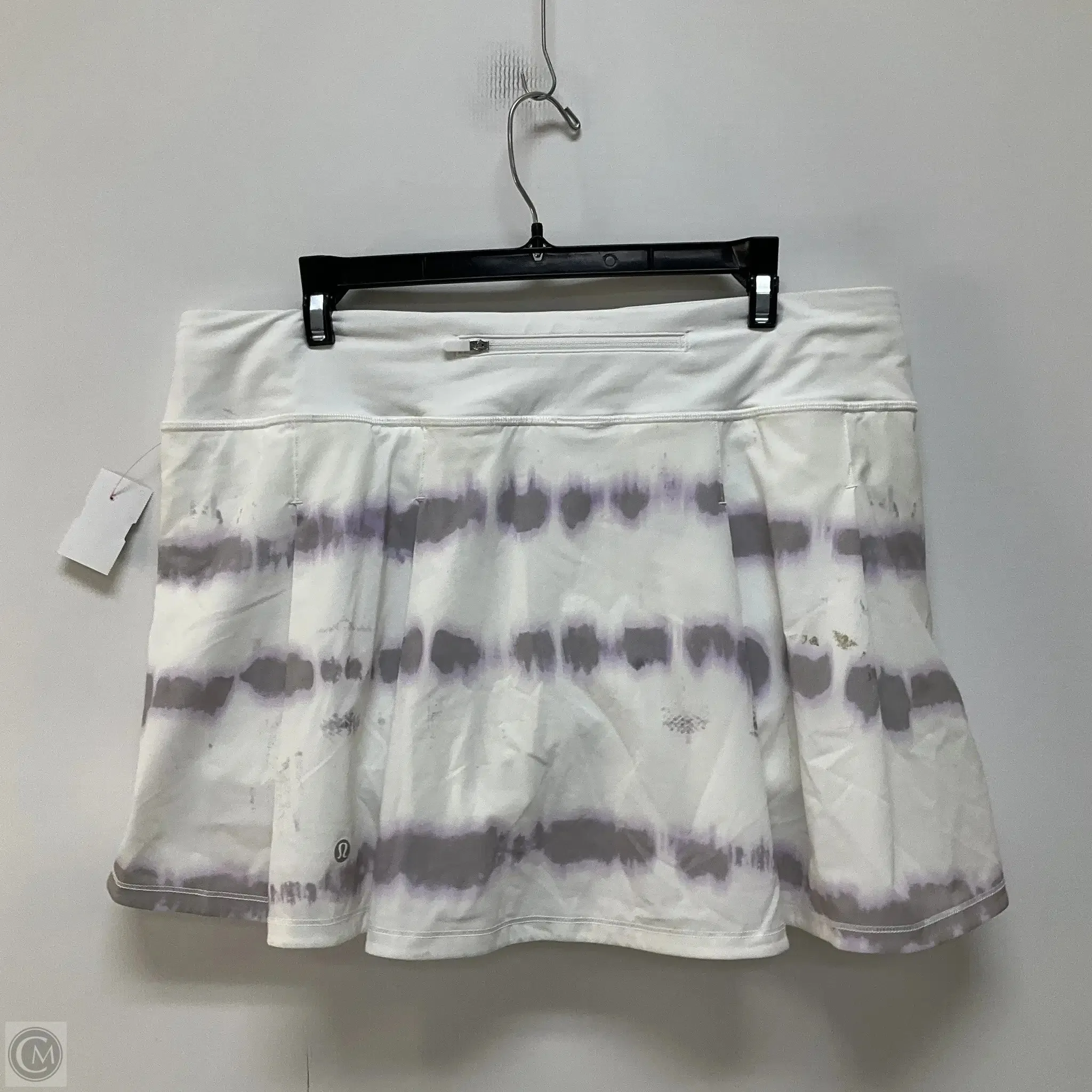 Athletic Skirt By Lululemon In Tie Dye Print, Size: 10
