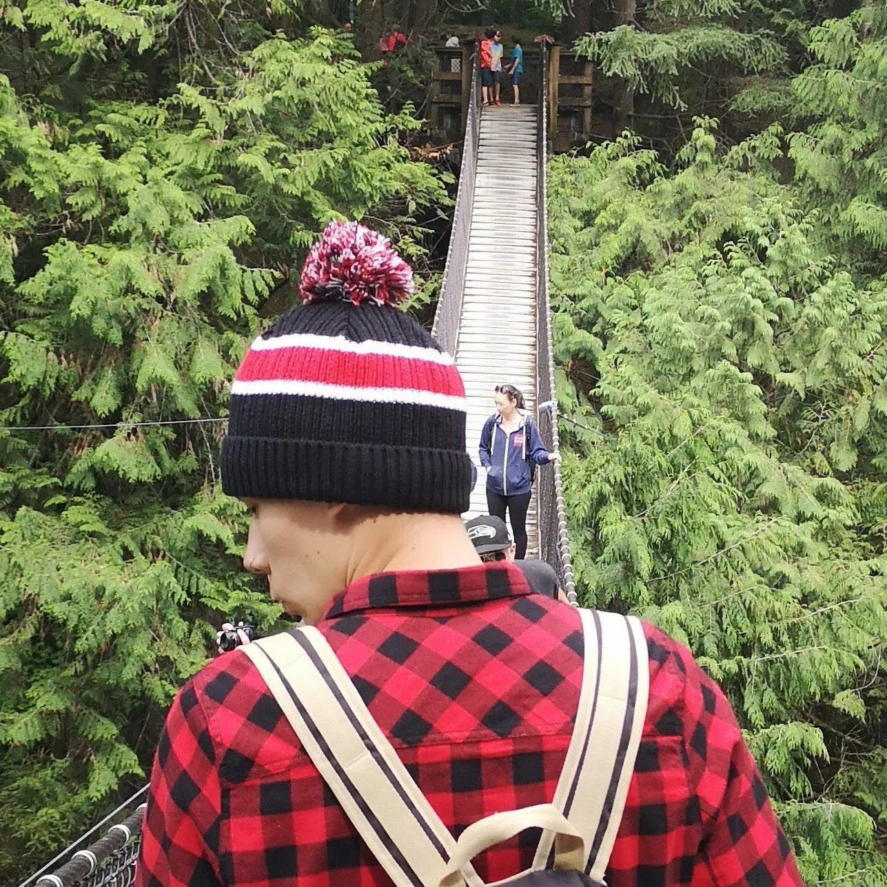 Beanie Winter Hat | Stripe Black
