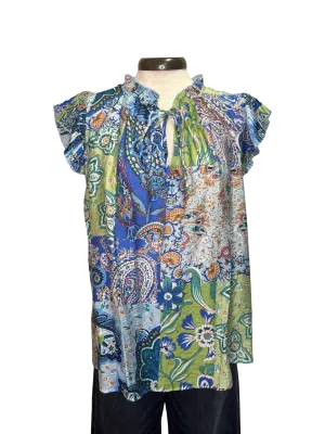 Boho Chic Paisley Top