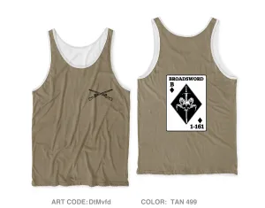 BOLD COMPANY, 1ST BN 161ST INFANTRY REGIMENT Core Men's Performance Tank Top - DtMvfd