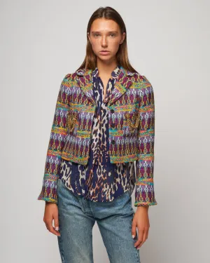 box chain jacket - multi