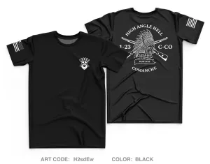 C Co, 1 BN, 23th INF Fundraising Collection Core Men's SS Performance Tee - H2sdEw