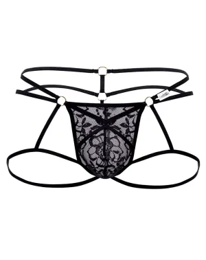 Candyman 99671 Lace Jock Thongs