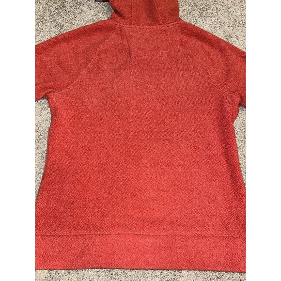 Carhartt Jacket Women’s Small Red Kentwood Fleece Hoodie Full Zip Relaxed Fit