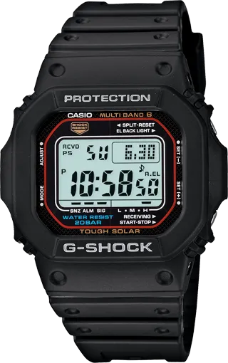 Casio G-Shock Multi-Band 6 Tough Solar Square Face Baisc GW-M5610U-1