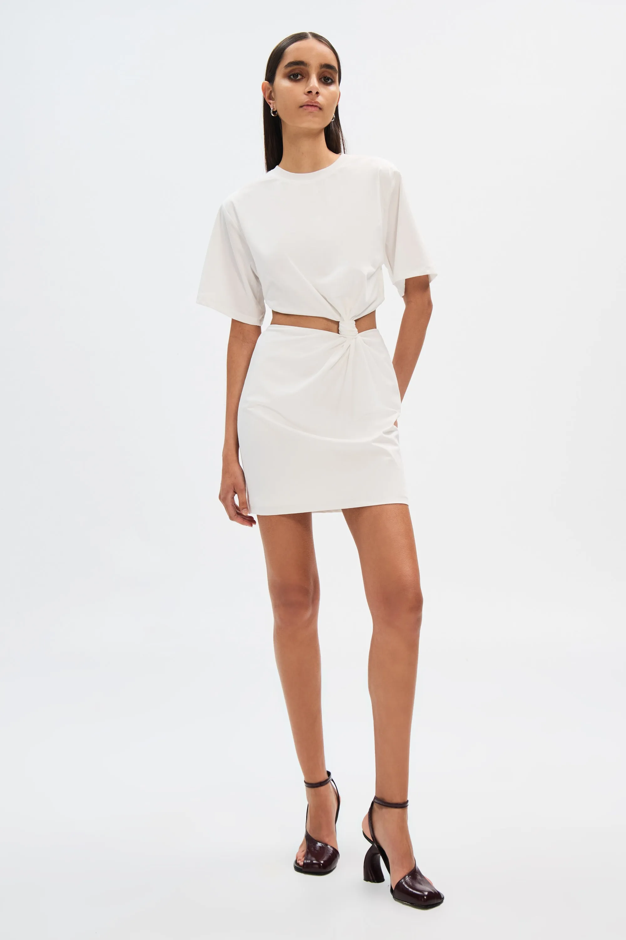 CEDERIK COTTON MINI DRESS