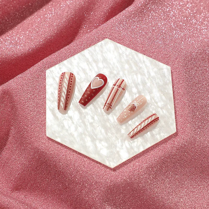Christmas Coffin big heart matte