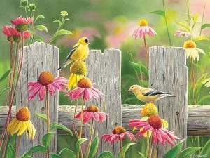 Cobble Hill Pink & Gold 275pc Puzzle