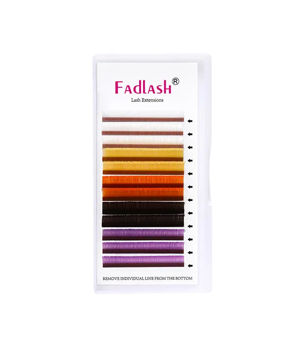 Colored Volume Easy Fan Lash Extensions