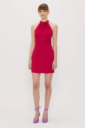 COME CLOSER MINI DRESS | MAGENTA