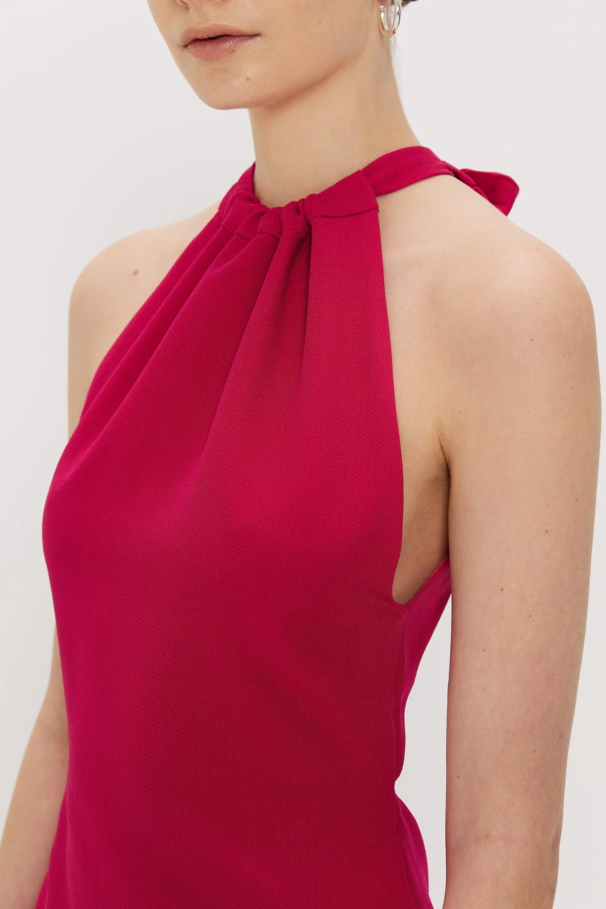 COME CLOSER MINI DRESS | MAGENTA