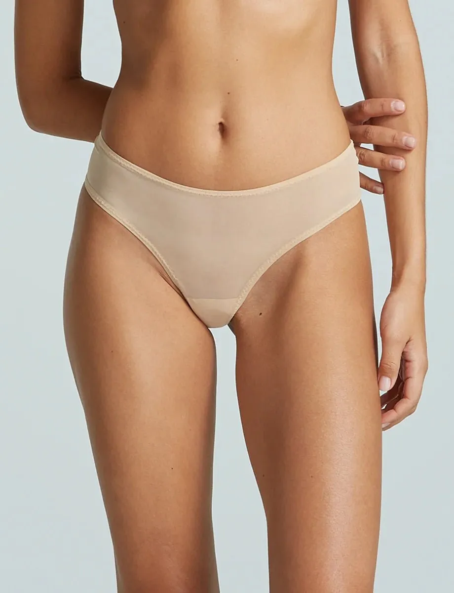 Commando Chic Mesh Thong