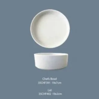 Continental Blanco Chefs Bowl Large 19x7cm 35CHF391