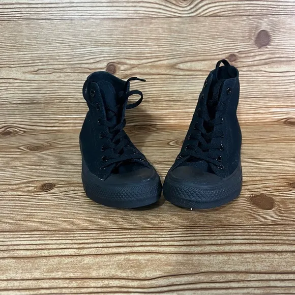 Converse Chuck Taylor All Star Unisex High Top Monochrome Black Men's 4 Womens 6