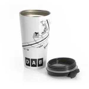 DAB Airport Diagram - Stainless Steel Travel Mug
