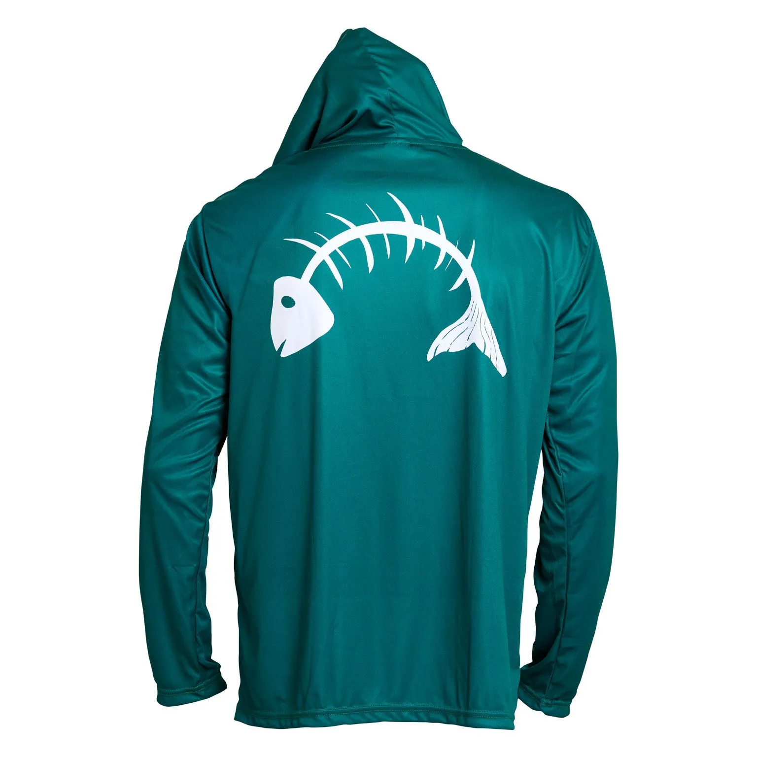 Dead Fish Hook Fish Skeleton Hoodie
