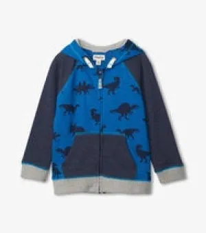 Dino Silhouette Raglann Hoodie