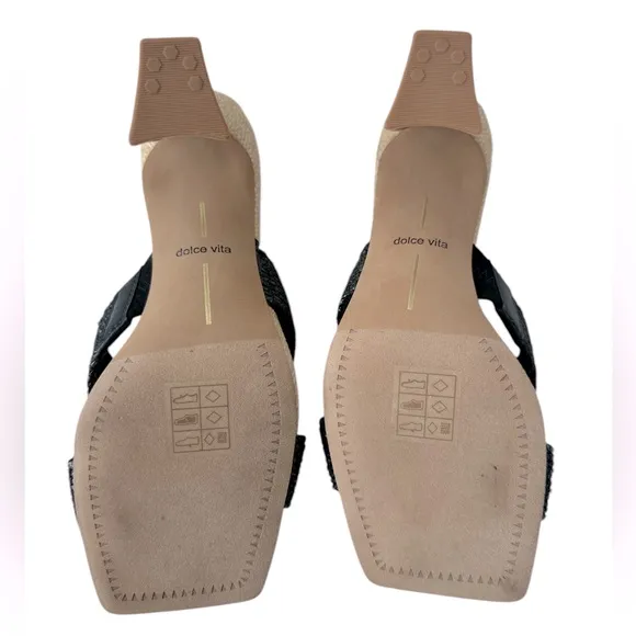 Dolce Vita Nitro Rafia Heeled Sandal