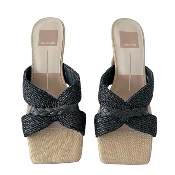 Dolce Vita Nitro Rafia Heeled Sandal