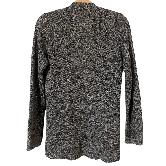 Eileen Fisher 100% Organic Linen Knit Open Front Cardigan Sz. XS