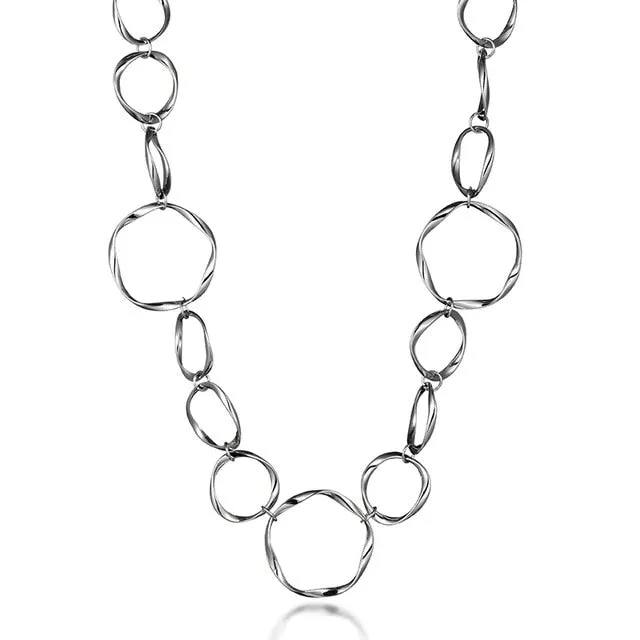 Elegant Long Chain Necklace