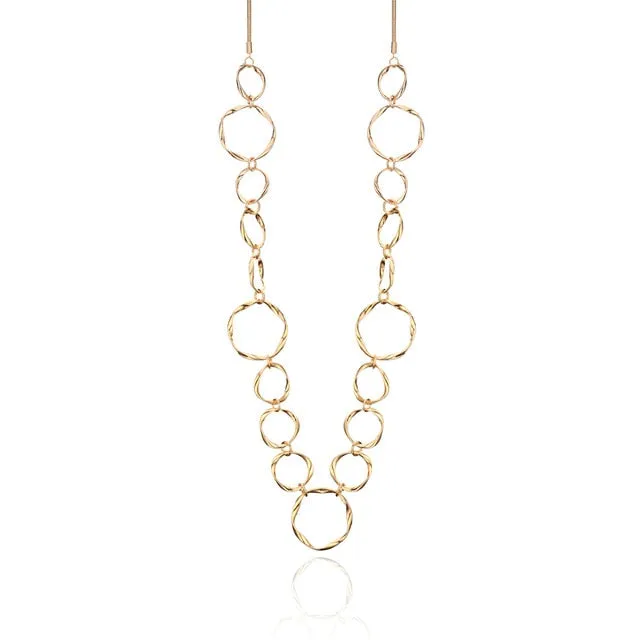 Elegant Long Chain Necklace