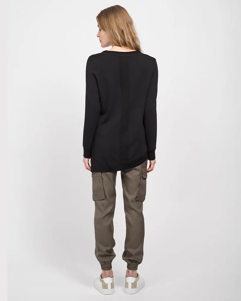 Eva Mixed Media Top