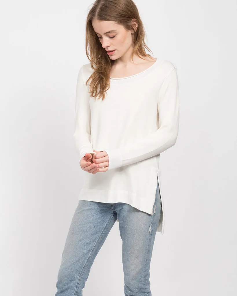 Eva Mixed Media Top