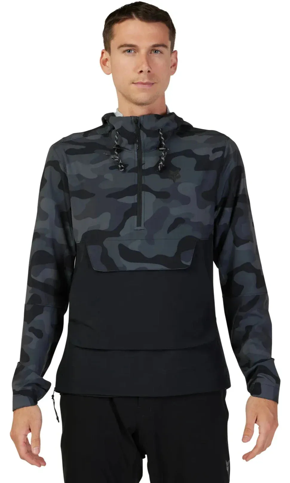 Fox RANGER WIND PULLOVER - Black Camo