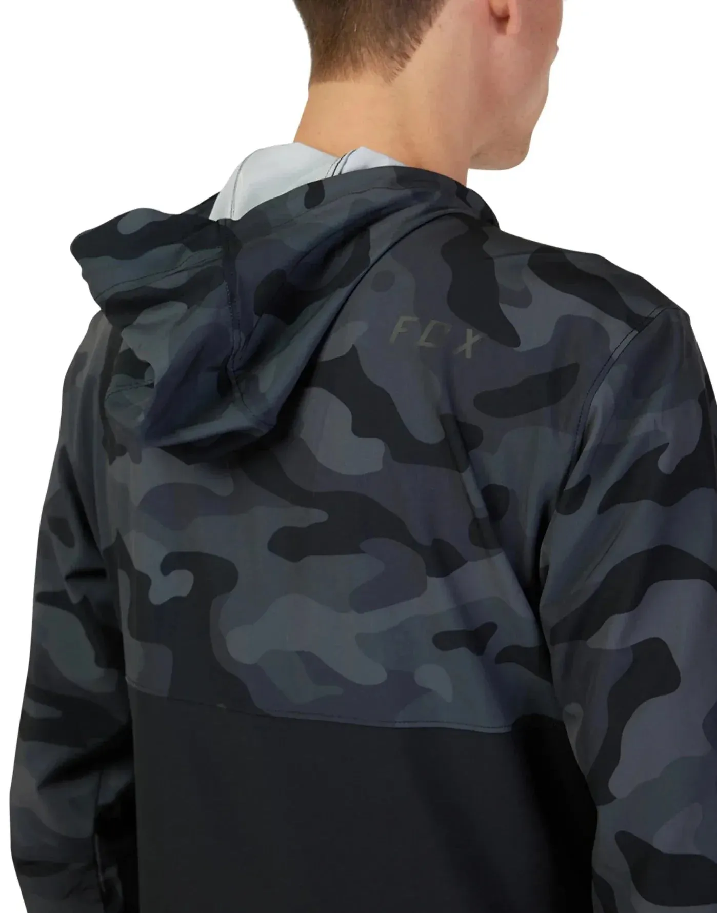 Fox RANGER WIND PULLOVER - Black Camo