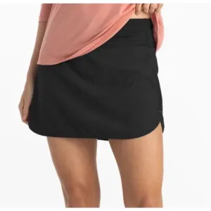 Free Fly Women's Bamboo Lined Active Breeze Skort Size S Black