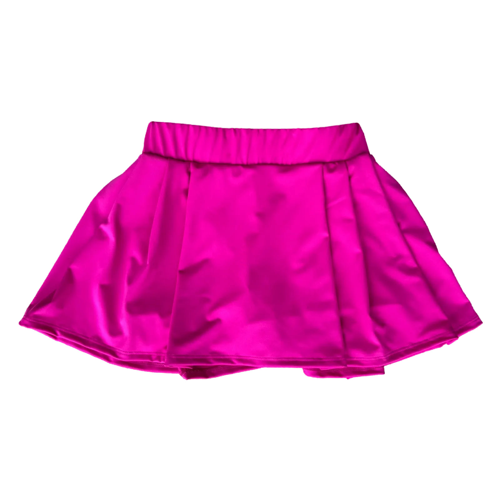 Fuchsia Solid Athletic Skort