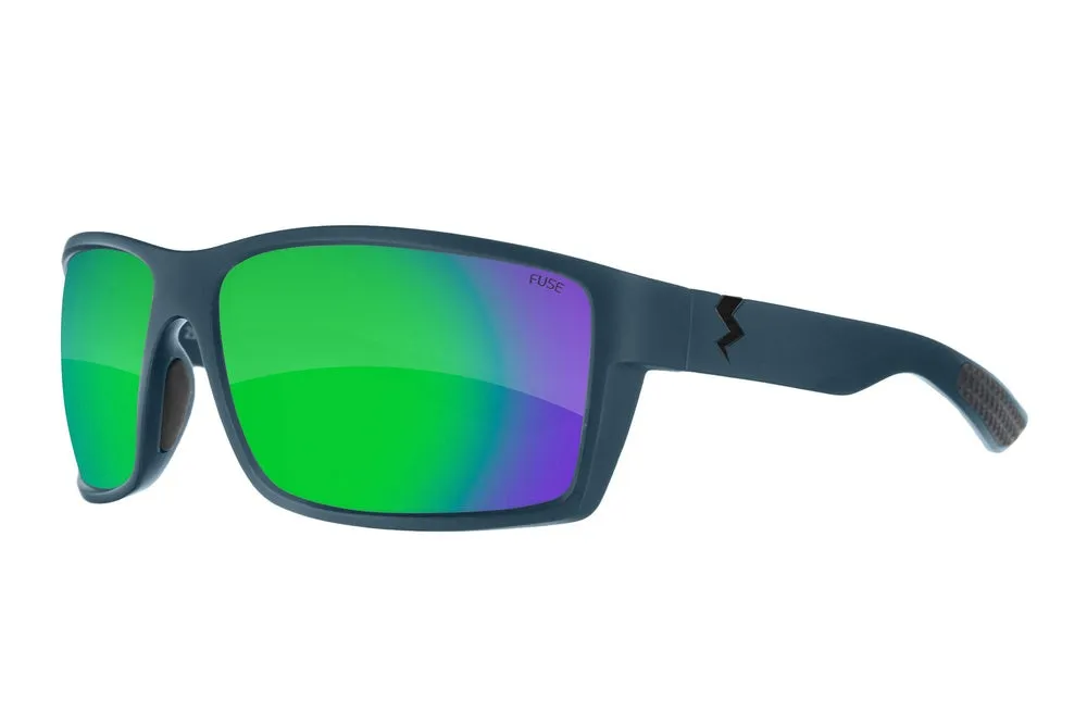 Fuse Prescription Marco Sunglasses | Matte Navy