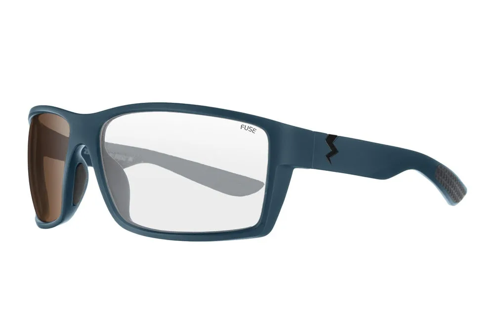 Fuse Prescription Marco Sunglasses | Matte Navy