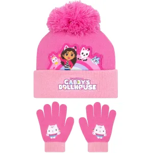 Gabby's Dollhouse Hat and Gloves Set
