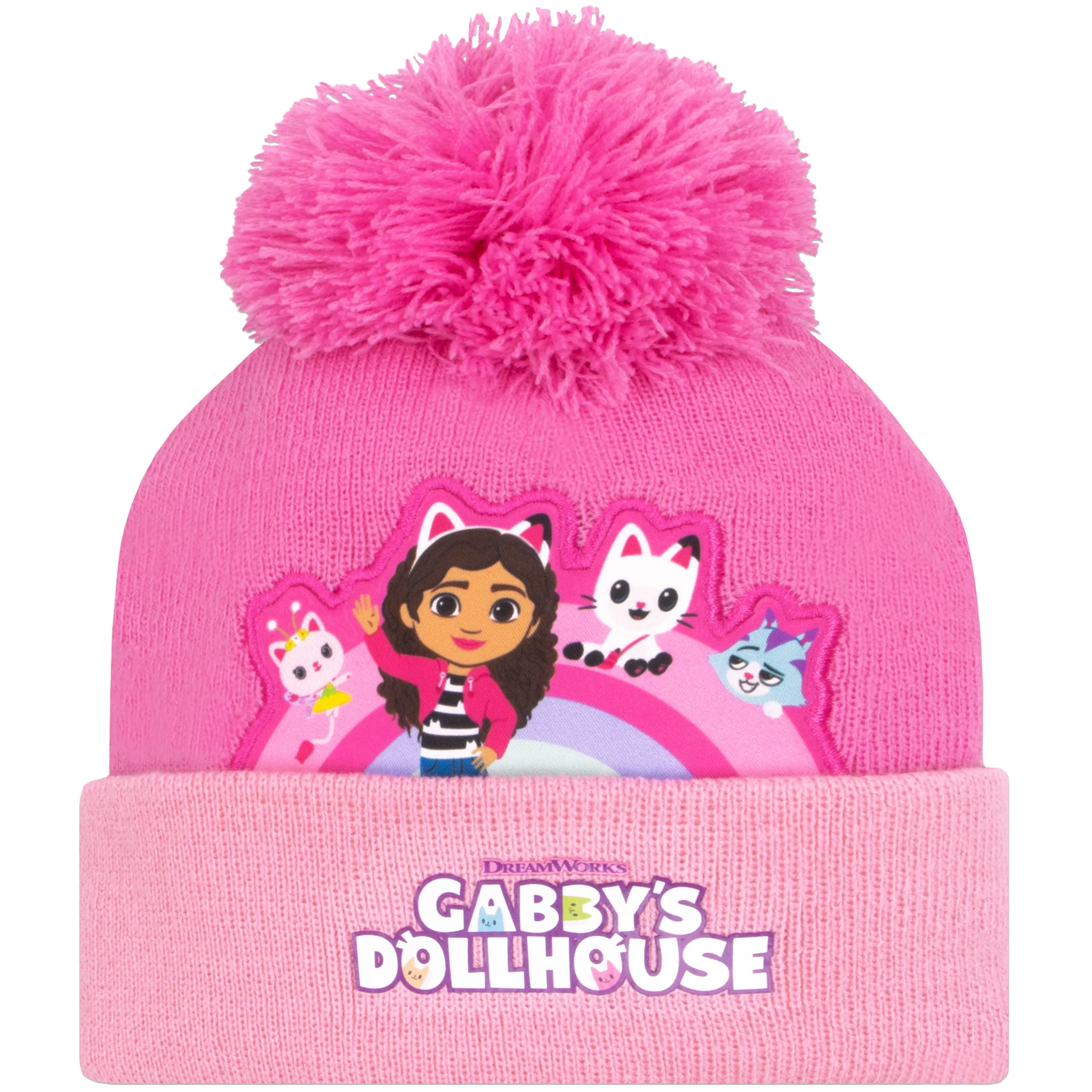 Gabby's Dollhouse Hat and Gloves Set